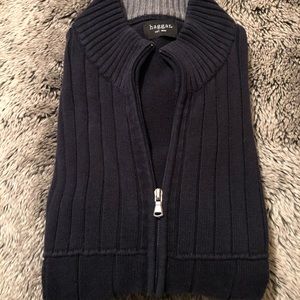 Men’s zip front sweater